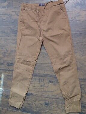 Ford Men's Tan Jogger Chinos